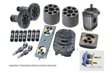 Valve Plate Hydraulic Hitachi Motor Parts / Hpv091 Hydraulic Pump Motor Parts