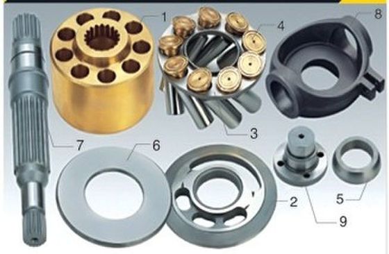 Buy K5v200 Kawasaki Hydraulic Piston Pump Parts For Liebherr Concrete Mixer Cars online manufacture